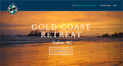 Desktop Screenshot of goldcoasttofino.com