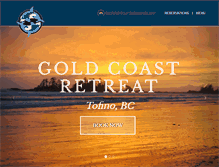 Tablet Screenshot of goldcoasttofino.com